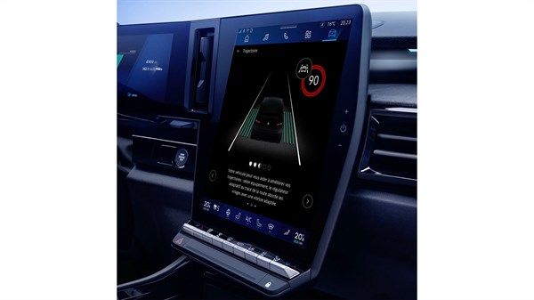 Renault Rafale E-Tech целосно хибридни - системи за помош при возење