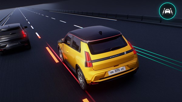 корекција на траекторијата - Renault 5 E-Tech 100% electric