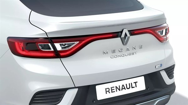boot spoiler - accessories Renault Conquest SUV