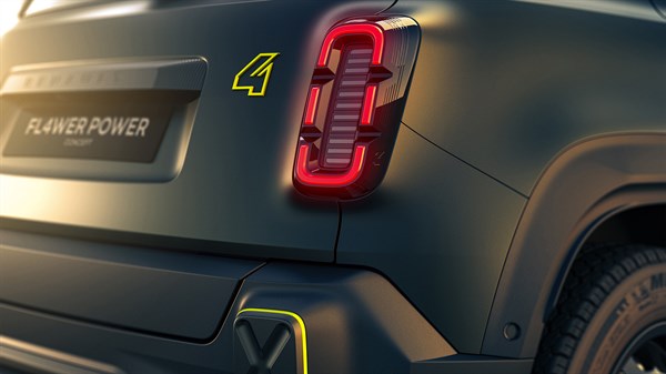 лого 4 - концепт за моќност на цветот R4 - Renault