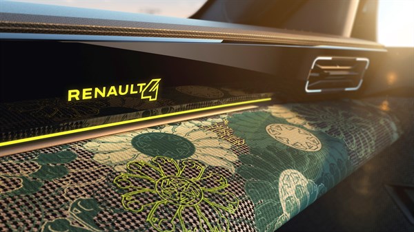 реинтерпретација на природата - R4 flower power concept - Renault